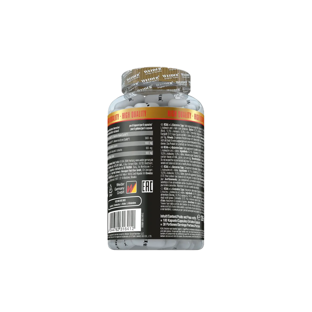 BCAA + L-Glutamine Töflur