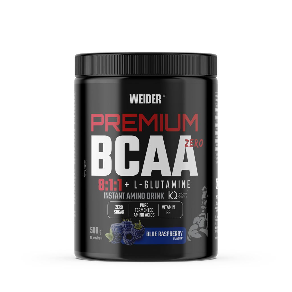 Premium BCAA 8:1:1 + L-GLUTAMINE 500gr Blue Raspberry