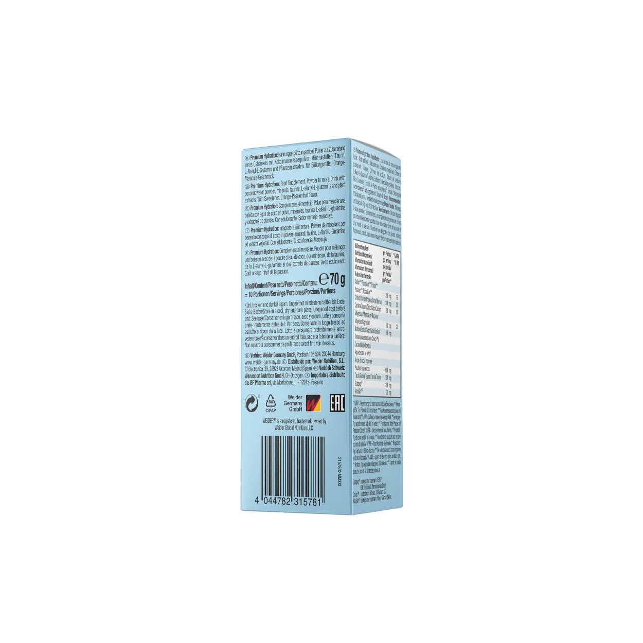Premium Hydration Stikur