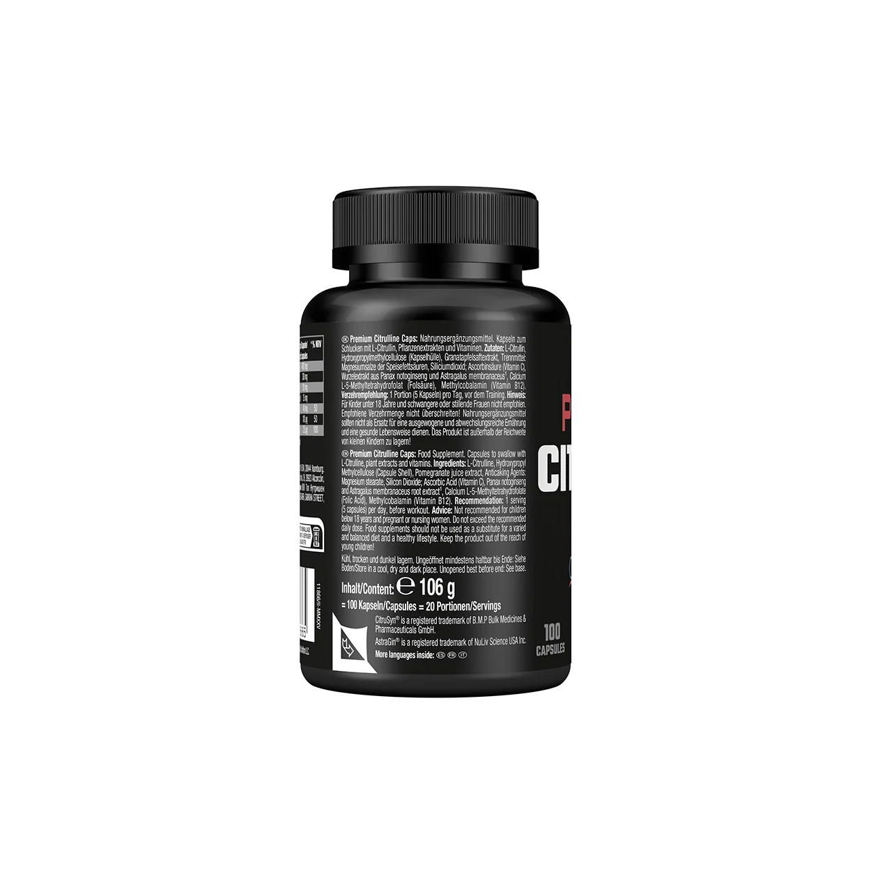Premium Citrulline Töflur