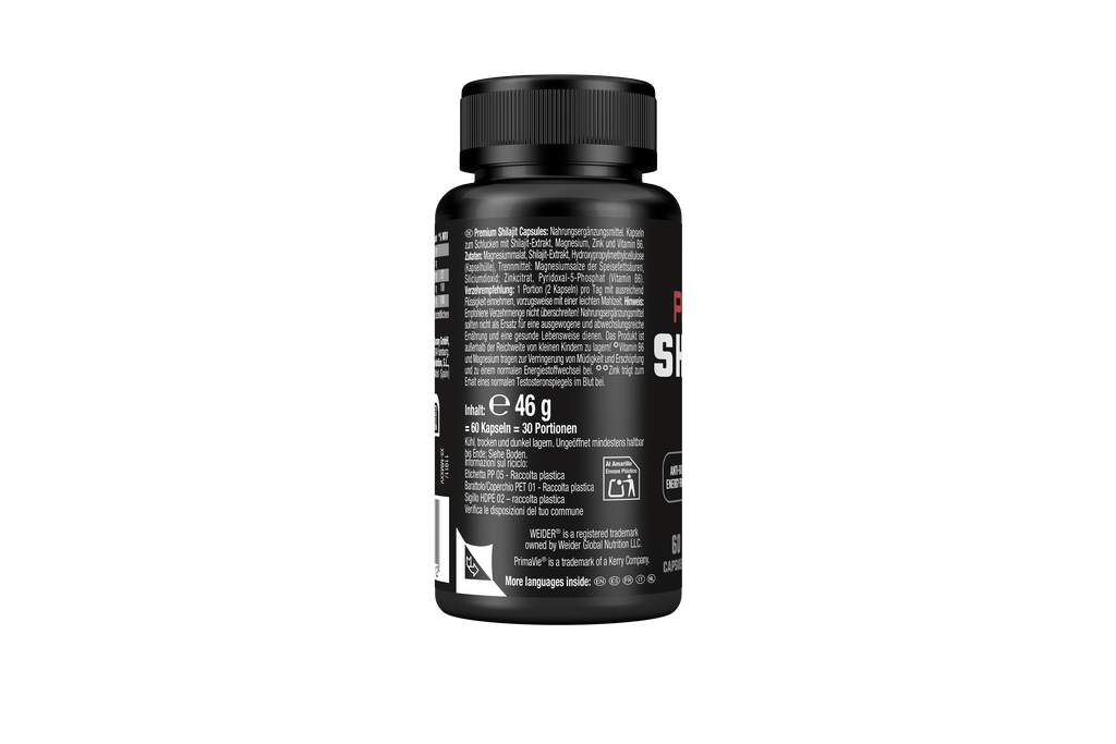 Premium Shilajit töflur
