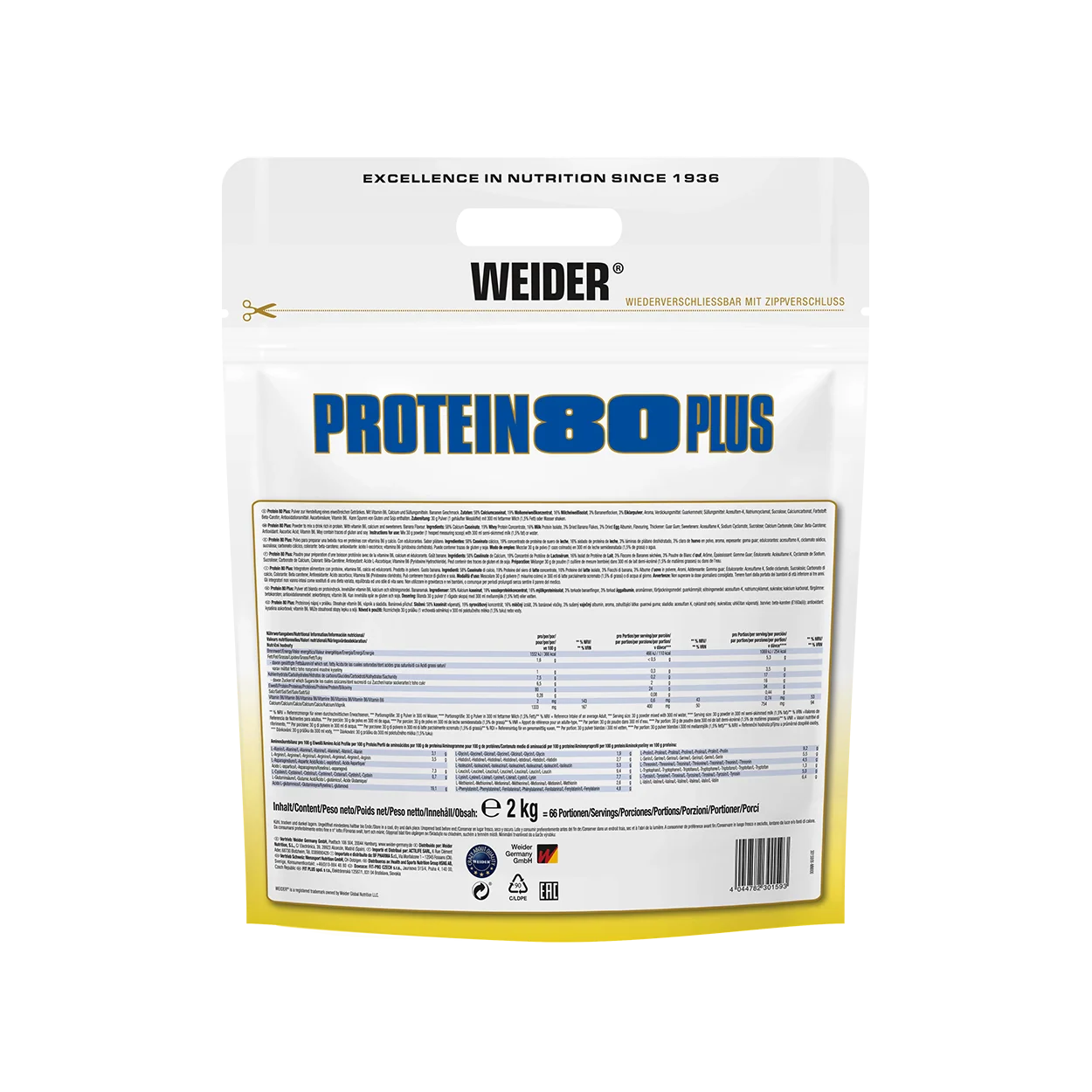 Protein 80 Plus 500gr - 2kg