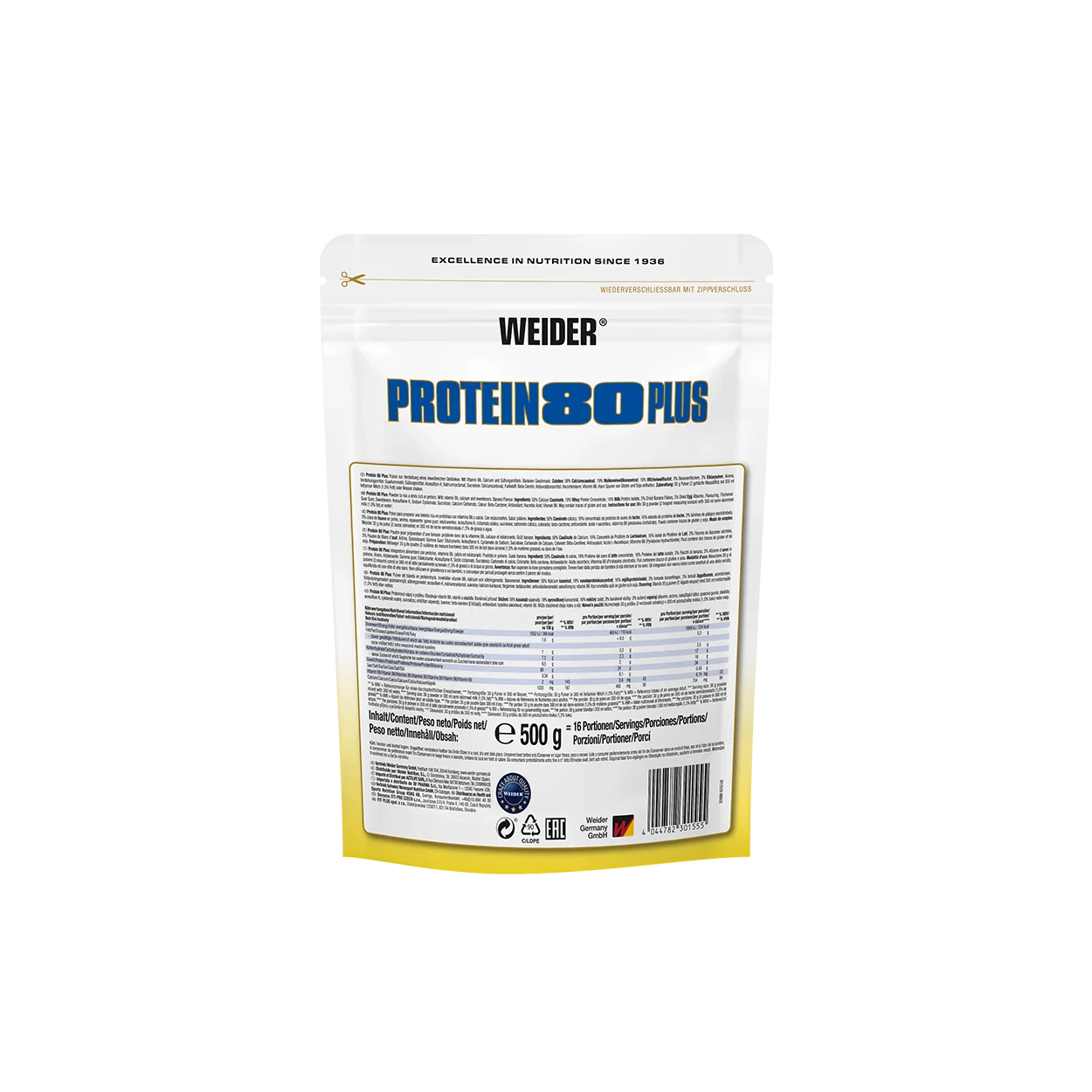 Protein 80 Plus 500gr - 2kg