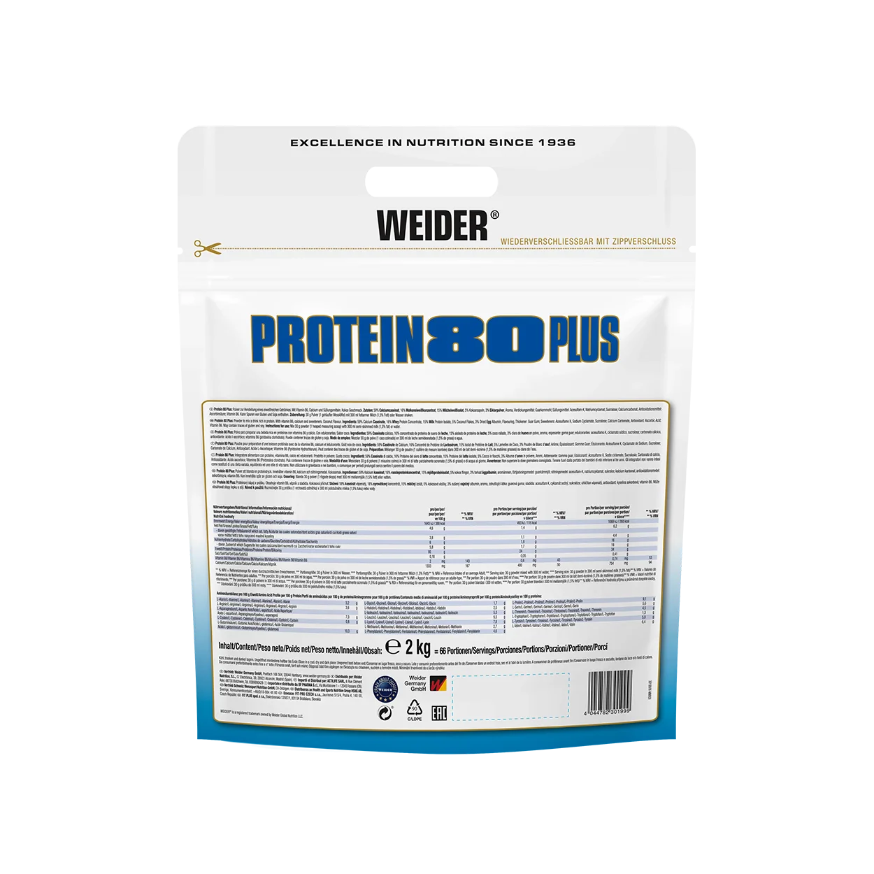 Protein 80 Plus 500gr - 2kg