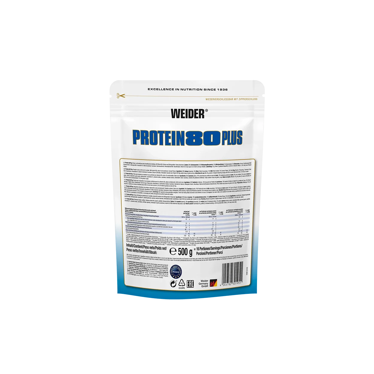 Protein 80 Plus 500gr - 2kg