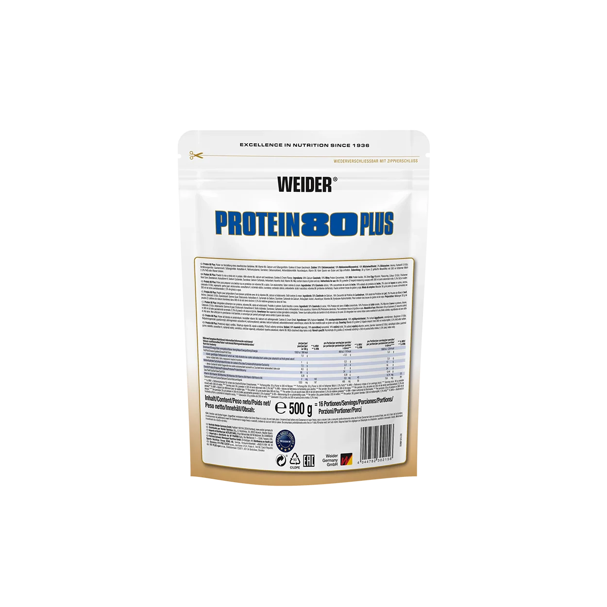 Protein 80 Plus 500gr - 2kg