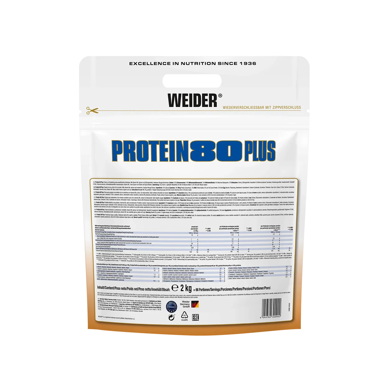 Protein 80 Plus 500gr - 2kg