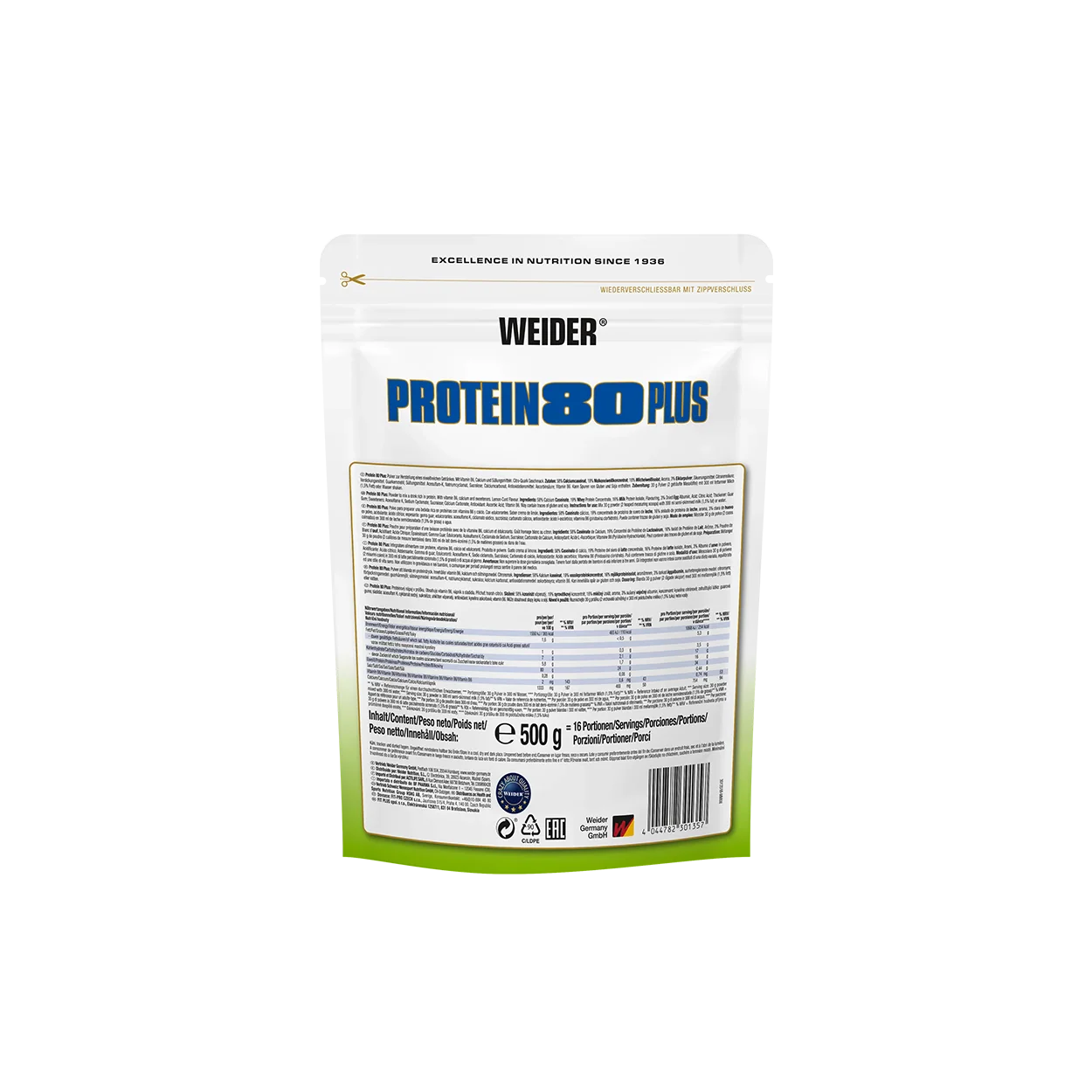 Protein 80 Plus 500gr - 2kg