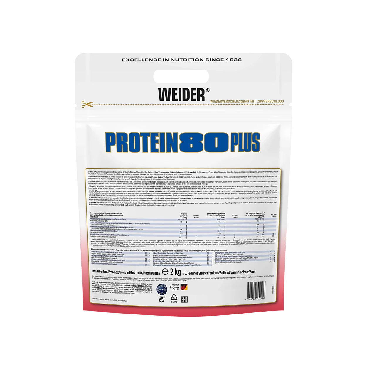 Protein 80 Plus 500gr - 2kg