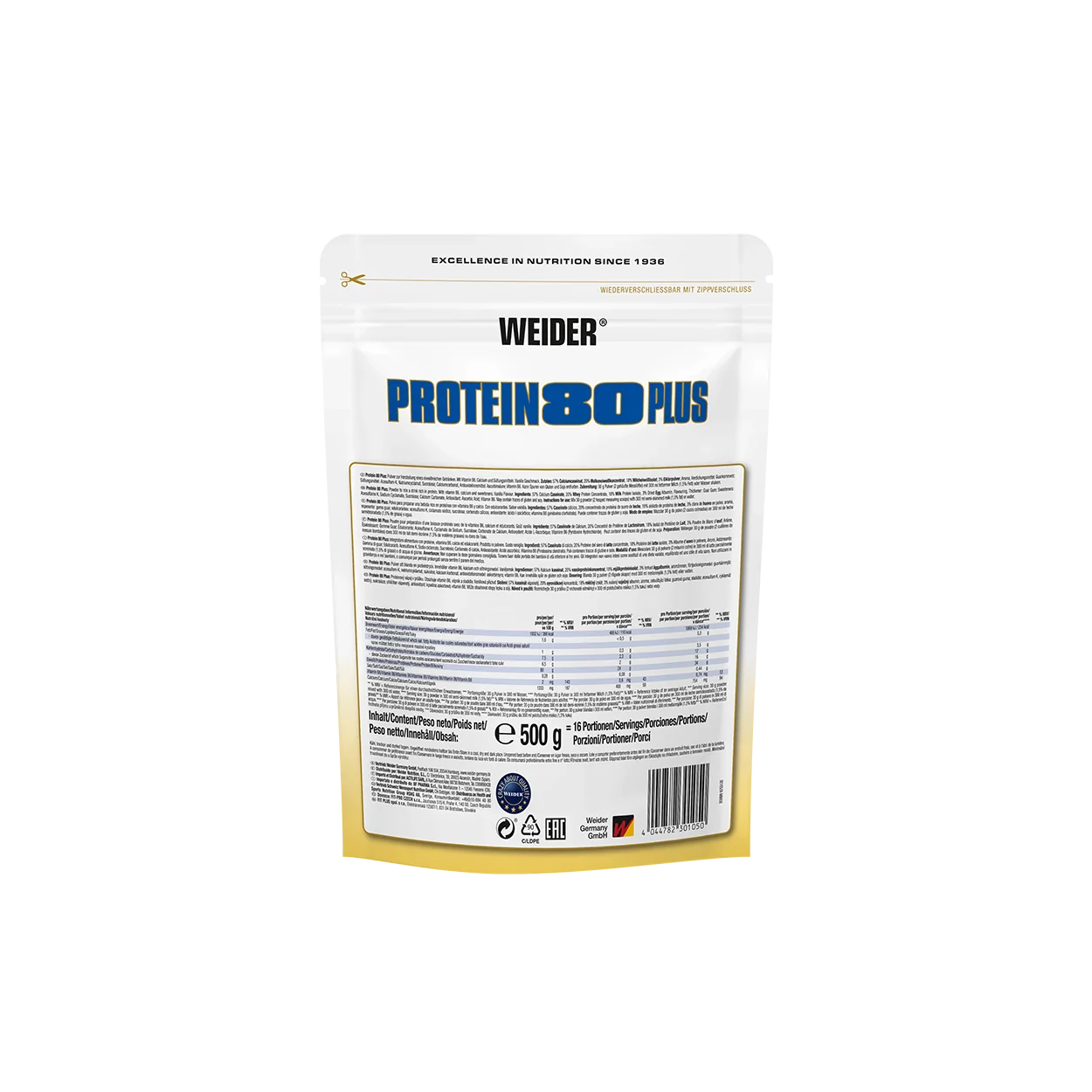 Protein 80 Plus 500gr - 2kg