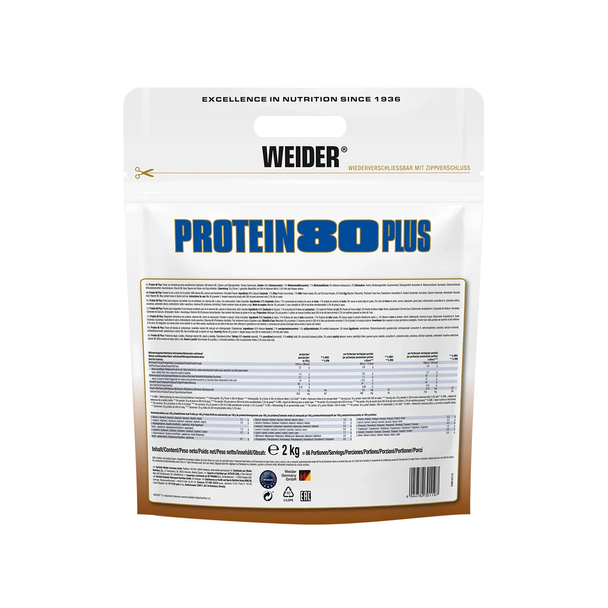 Protein 80 Plus 500gr - 2kg