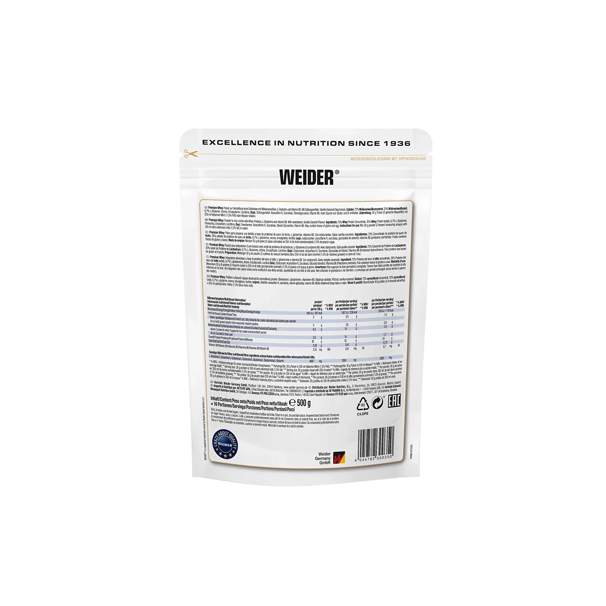 Premium Whey 500gr - 2.3 kg