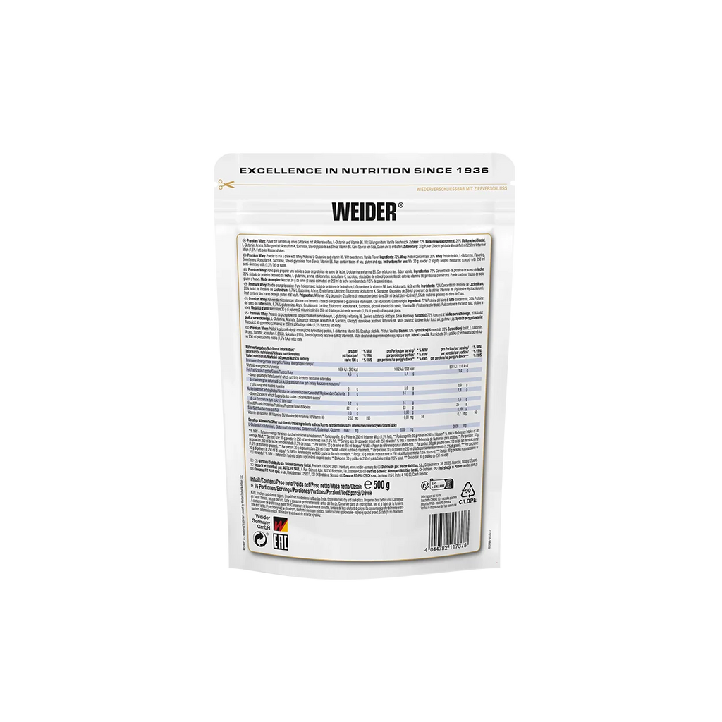 Premium Whey 500gr - 2.3 kg