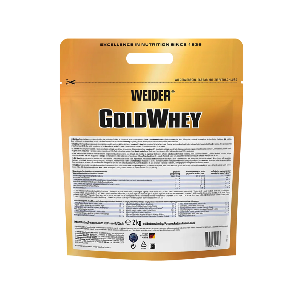 Gold Whey 500gr - 2kg