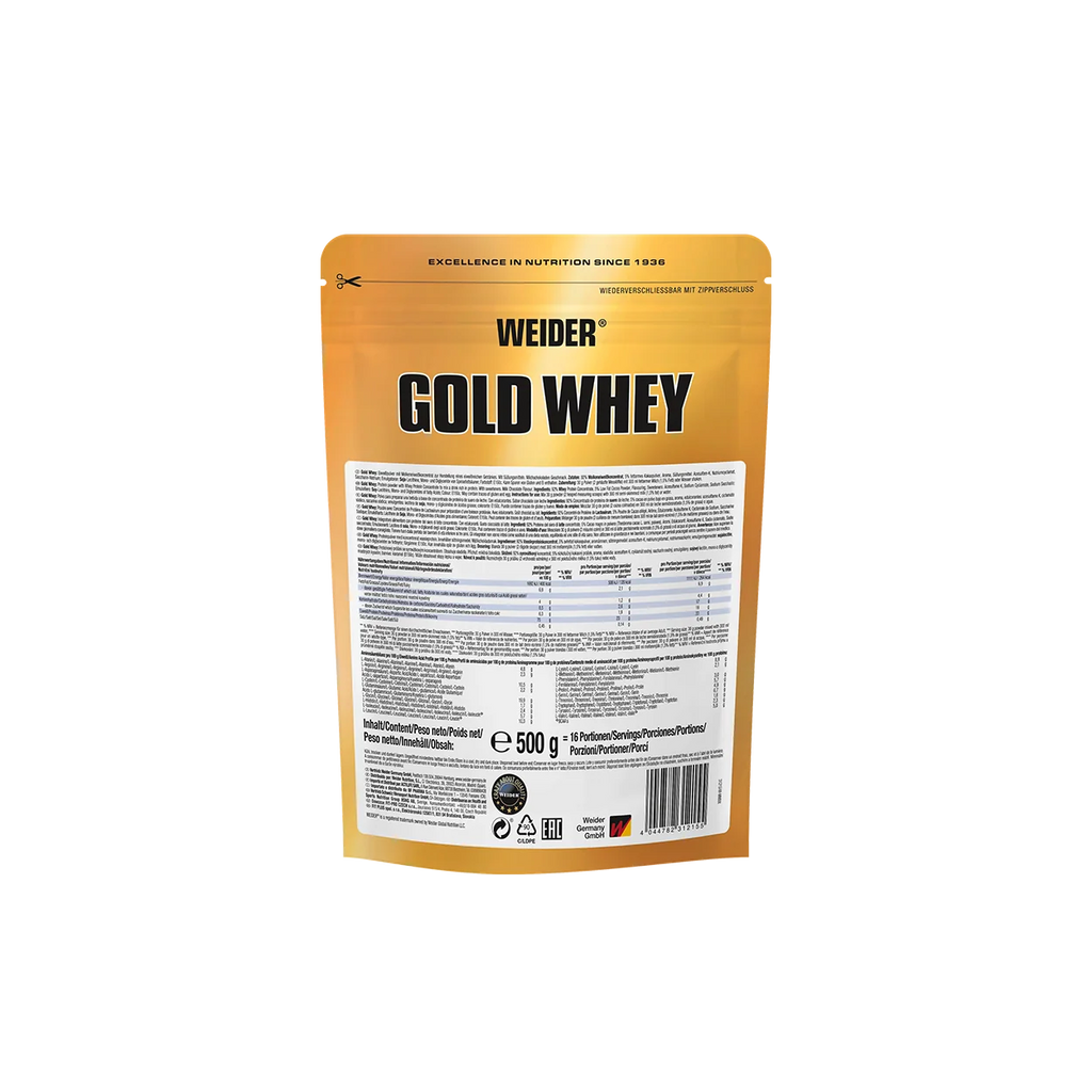 Gold Whey 500gr - 2kg