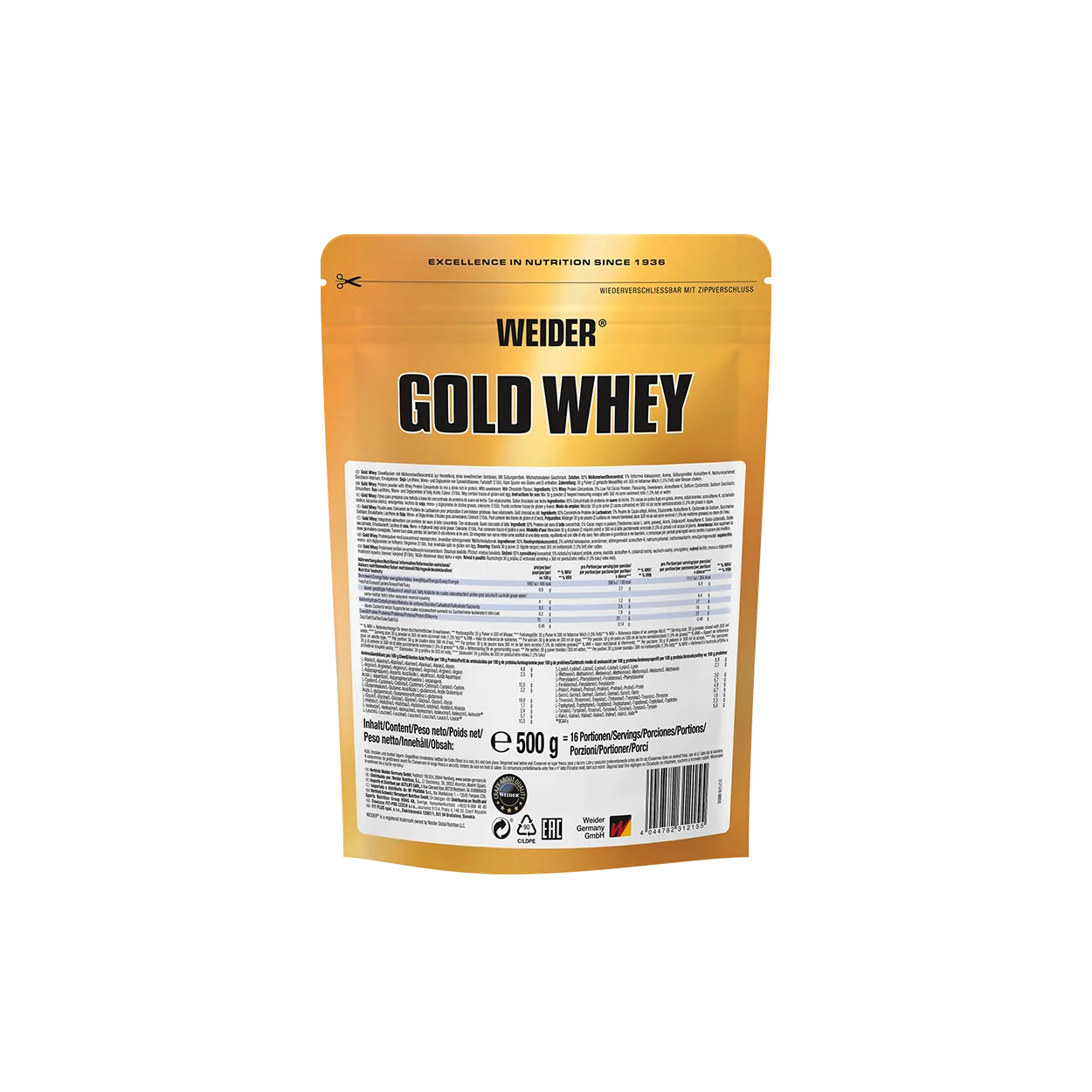 Gold Whey 500gr - 2kg