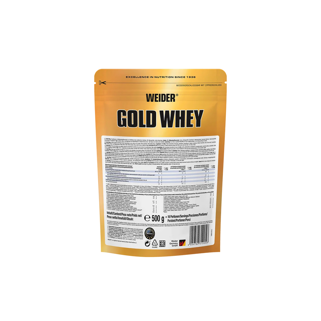 Gold Whey 500gr - 2kg