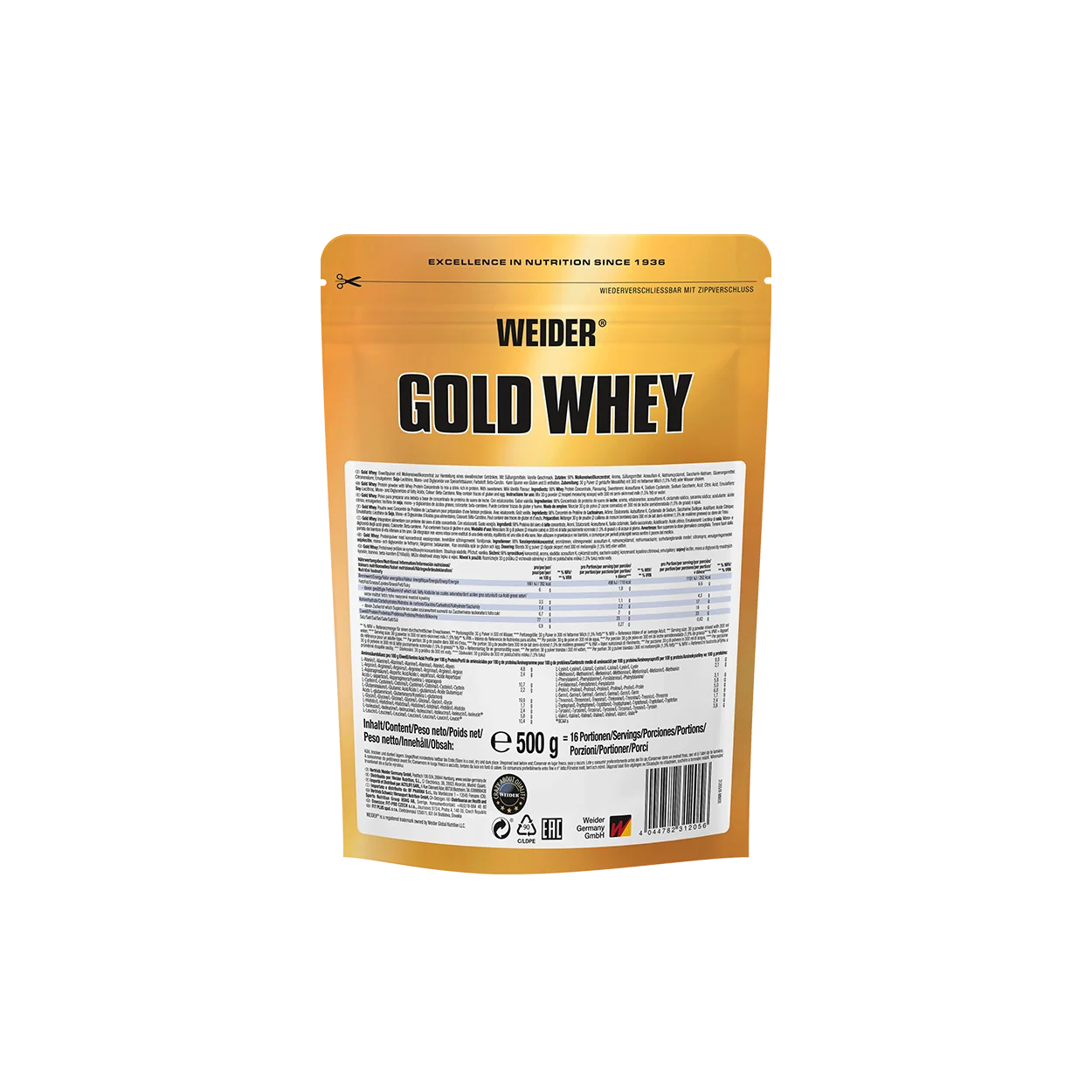 Gold Whey 500gr - 2kg